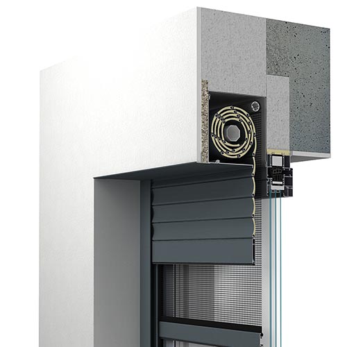 UPK (Unterputzsystem) Vorbau­rollladen BORNEMANN